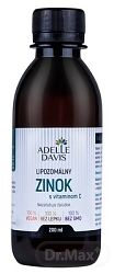 Adelle Davis Liposomální zinek 15 mg s vitamínem C 200 ml