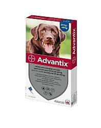 Advantix spot-on pre psov nad 25-40 kg 1 x 4 ml