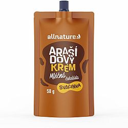 Allnature Arasidovy Krem Smliecnou Cokoladou 50g