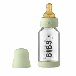 Bibs Baby Bottle sklenená fľaša 110ml sage