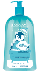 Bioderma ABCDerm Moussant jemný čistiaci gél 1 l