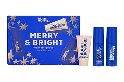 Bloom & Blossom Merry & Bright Wonder Worker intenzívny vyživujúci balzam 25 ml + All Night Long sprej na vankúš 40 ml + Pyjamarama suchý telový olej 50 ml darčeková sada