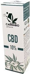 CANNABIOpharm CBD konopný olej 10% 10 ml