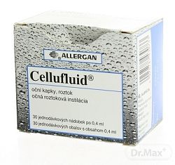 Cellufluid int.oph.30 x 0,4 ml/2 mg