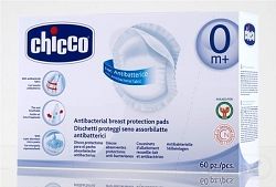 Chicco Antibakteriálne tampóny do podprsenky 60 ks