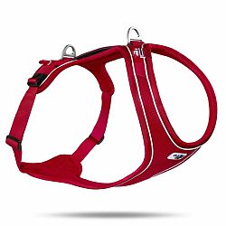 CURLI Postroj pre psy Belka Comfort Red L, 25-33 kg