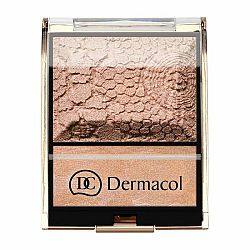 Dermacol Highlighter Palette, Rozjasňovač, 11 g, Bronze