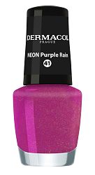 Dermacol Lak na nechty Neon Purple Rain č.41