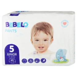 DR.MAX BEBELO DIAPERS 5/5+ PANTS 11-20KG 40KS