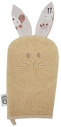 EKO Žinka bavlnená s uškami Bunny Beige 20x15 cm