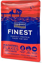 FISH4DOGS Finest makrela s kalamárom 100 g