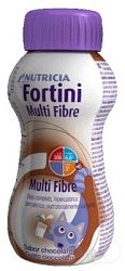 Fortini Multi Fibre pre deti výživa s čokoládovou príchuťou 200 ml