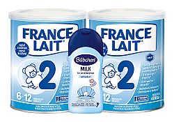 FRANCE LAIT 2 2X400G + BUBCHEN MLIEKO 50ML