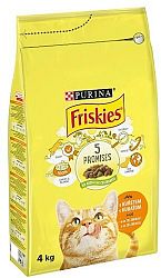 FRISKIES GM 4x4kg s kuraťom a pridanou zeleninou