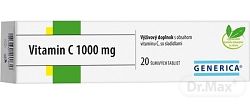 Generica Vitamin C 1000 mg 20 šumivých tabliet