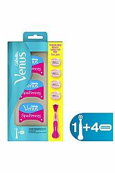 Gillette Venus ComfortGlide Spa Breeze + 4 ks hlavic