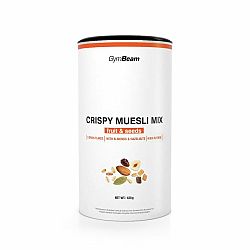 Gymbeam crispy muesli mix ovocie a semienka 420 g