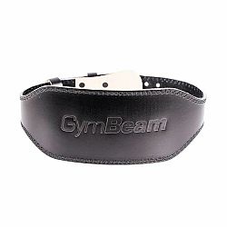 Gymbeam fitness opasok celokožený black s