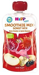 HiPP Bio Smoothie Jablko Banán Červené ovocie kapsička ovocný príkrm 120 ml