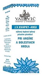 J.V. Kvapky Angi pri bolestiach hrdla 50 ml