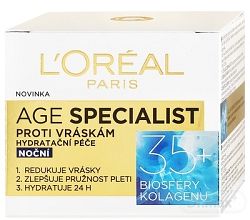 L'Oréal nočný krém proti vráskam Age Specialist 35 50 ml