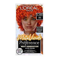 L'Oréal Paris Préférence Meta Vivids semipermanentní barva na vlasy 6.403 Meta Coral 75 ml