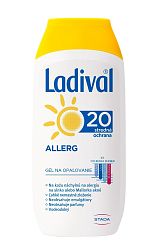 Ladival Stada alergická koža gél na opaľovanie SPF20 200 ml