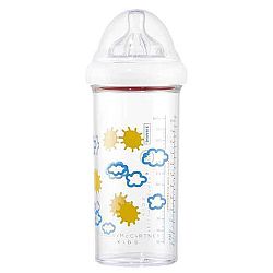 LE BIBERON FRANCAIS X STELLA MCCARTNEY Dojčenská fľaša SKY, 360 ml, 6+m