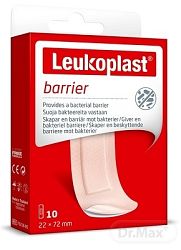 LEUKOPLAST BARRIER náplasť na rany, 22 x 72 mm (inov.2020/2021) 10 ks