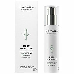 Mádara Deep Moisture regeneračný nočný krém 50 ml