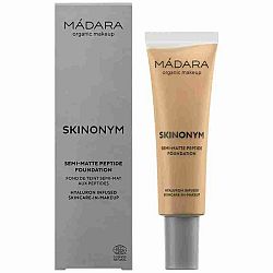 MÁDARA SKINONYM Polomatný Make-up s peptídmi Golden Sand