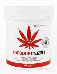 MedicProgress konopné mazanie hrejivé 250 ml