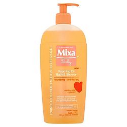 Mixa Baby penivý olej do sprchy aj do kúpeľa Foaming Oil 400 ml