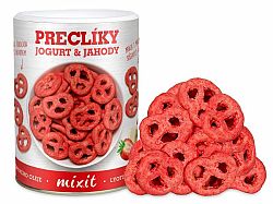 Mixit praclíky jogurtová čokoláda s jahodami 250 g