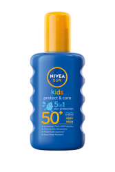 Nivea Sun Kids Caring spray barevný SPF50+ 200 ml