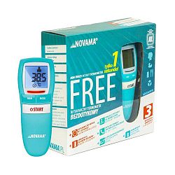 NOVAMA FREE Sekundový bezkontaktný teplomer, aquamarin 514875