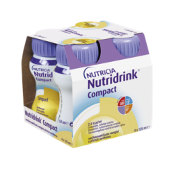 Nutridrink Compact Protein Vanilka sol. 4 x 125 ml