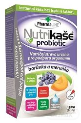 Nutrikaše probiotic meruňka a borůvka 180 g