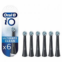 Oral B Čistiace hlavice iO Ultimate Clean Black, Balenie 6ks