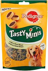 Pedigree Tasty Bites Cheese Bites so syrom a hovädzím 140 g