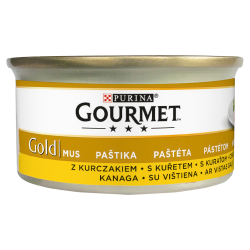 Purina Gourmet GOLD paštika s kuraťom 85 g