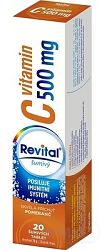 Revital Vitamín C 500 mg s príchuťou pomaranč 20 šumivých tabliet