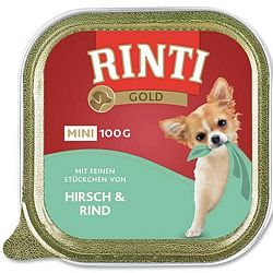 Rinti Gold Mini Jelenie & hovädzie mäso 100 g