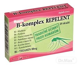 RosenPharma B komplex Repelent pre deti 25 tabliet