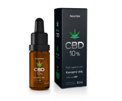 Salutem CBD 10 % Konopný olej 10 ml