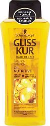 Schwarzkopf Gliss Kur Oil Nutritive regeneračný šampón s olejom proti lámaniu vlasov 400 ml