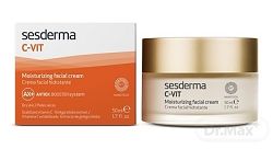 Sesderma C-Vit Facial hydratačný pleťový krém pre unavenú pleť Vitamin C 50 ml