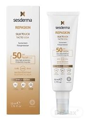 Sesderma Repaskin Silk Touch opaľovací krém na tvár SPF50 50 ml