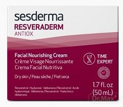 Sesderma Resveraderm vyživujúci pleťový krém s antioxidačným účinkom 50 ml