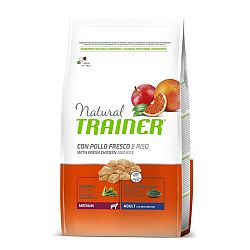 Trainer Natural Medium Adult čerstvé kuře a rýže 12 kg